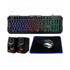 TECLADO+MOUSE USB GAMER SATELLITE GK-41 KIT 4EN1 PORTUGUES