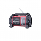 SPEAKER SATELLITE RS-647 BT/USB/SD/FM VERMELHO BIVOLT