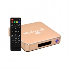 BOX TV-MXQ PLUS 8K 16+128GB GOLD INTERNET/ANDROID 7.1