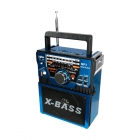 RADIO PORTATIL ECOPOWER EP-F80B AZUL BT/USB/SD/FM/AM