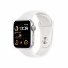 APPLE WATCH GN2 SE 44MM MNTJ3LL/A GPS SILVER/WHITE M/L