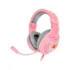 FONE C/ MICROFONE REDRAGON HYLAS H260P-RGB PINK