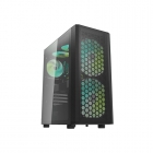 GABINETE DARKFLASH DK360 GAMING BLACK