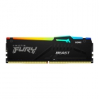 MEMORIA DDR5 32GB 6000MT/S KINGSTON FURY BEAST PRETO KF548C38BBA-32