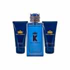 DOLCE GABBANA KING KIT MEN 100ML EDP+50ML AFTER+SHOWER 50ML