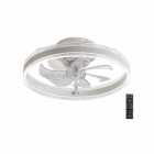 VENTILADOR DE TETO SATELLITE COM LUSTRE A-FAN7102 WITHE 2100LM BIVOLT
