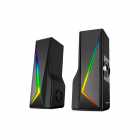 SPEAKER SATELLITE AS-92003 RGB PRETO 2.0 BT