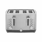 TOSTADOR GE DE 4 PORCOES G9TMA4SSP1SS SILVER 1500W/110V