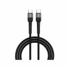 CELULAR CABO USB-C 4LIFE FLT2CC601B TYPE-C 1MTS PRETO  