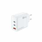 FONTE 4LIFE FL8365ACCW 2 USB-C/USB 65W BRANCO