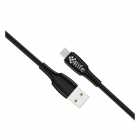 CELULAR CABO USB 4LIFE FLWAM1B V8 1MTS PRETO 