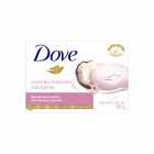 SABONETE DOVE NUTRICAO INDULGENTE LEITE DE COCO E JASMIN 90G
