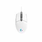 MOUSE USB LOGITECH G203 RGB 910-005791 BRANCO
