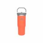 GARRAFA TERMICA STANLEY CLASSIC FLIP STRAW TUMBLE CORAL 887ML