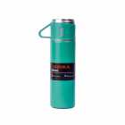 GARRAFA TERMICA LU STAR BEER PINTS LU23063 VERDE 500ML + 2 CANECA