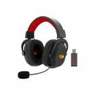 FONE C/ MICROFONE WIRELESS REDRAGON ZEUS X H510-WL PRETO/VERMELHO