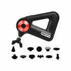 MASSAGEADOR MEGA STAR FMA10R PRETO/VERMELHO BIVOLT