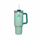 GARRAFA TERMICA STANLEY TRAVEL QUENCHER VERDE AGUA 1.18L C/TAMPA E CANUDO