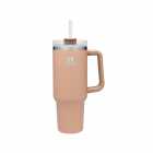 GARRAFA TERMICA STANLEY TRAVEL QUENCHER MOSTARDA 1.18L C/TAMPA E CANUDO