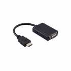 ADAPTADOR HDMI VGA/P2 PRETO