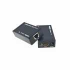 ADAPTADOR HDMI EXTENSAO RJ45 60MT PRETO