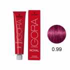 TINTA PRA CABELO SCHWARZKOPF IGORA ROYAL 0-99 60G +LOÇAO 60ML