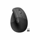 MOUSE USB LOGITECH LIFT VERTICAL 910-006466 PRETO