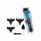 MAQUINA DE CABELO PROSPER P-2129 TRANSPARENTE/AZUL BIVOLT/BATERIA
