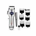 MAQUINA DE CABELO PROSPER P-1904 HAIR CLIPPER SILVER RECARREGAVEL/BIVOLT