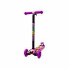 PATINETE INFANTIL SCOOTER ROXO GRAFITADO C/LED