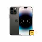 APPLE SEMI NOVO IPHONE 14 PRO MAX 128GB BLACK ESIM SO APA/30 DIAS