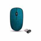 MOUSE USB RRAPOO FRABRIC COVER 3510 PLUS AZUL
