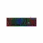 TECLADO USB GAMER REDRAGON K595RGB RATRI SW BLACK USA