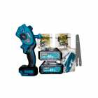 MINI MOTOCERRA SATELLITE A-TK881 PRETO VERDE 2BATERIA 21V 4.0MAH