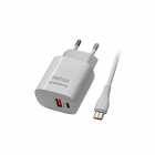 FONTE ECOPOWER EP-7022 1USB 1 TYPE-C PURPLE