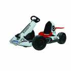 CARRO ELETRICO KARTING 8 BT/USB/AUX BRANCO