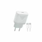 FONTE ECOPOWER EP-7023 TYPE C 30W BRANCO