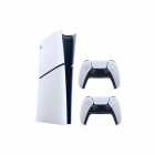 GAME PS5 1TB JAP CFI-2000 B01 2 CONTROLE SLIM 4K E 8K BRAN PRETO DIGITAL