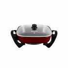 PANELA ELETRICA MEGA STAR BA14N VERMELHO 240°/220V 50/60HZ/1200W