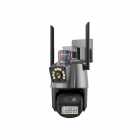 CÂMERA IP SMART WIFI CAMERA P11A-TURBO 8MP C/ALARME/LED 360° APP ICSEE