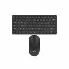 TECLADO+MOUSE WIR FTXGK03 PORTUGUÊS/PRETO