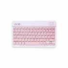 TECLADO WIFI LUO LU-BT030 PRO ROSA