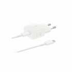 FONTE SAMSUNG EP-T2510NWEGWW 1USB-C 25W BRANCO