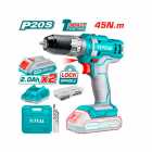 KIT PARAFUSADEIRA IMPACT BATERIA TOTAL UTIDLI201452 2 BATERIAS 110V