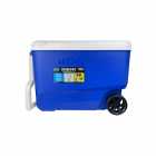 CAIXA TERMICA IGLOO WHLCL 36LT AZUL C/RODA