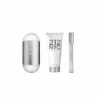 CAROLINA HERRERA 212 KIT FEM 100ML EDT+10ML+BODY 75ML