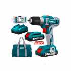 KIT PARAFUSADEIRA IMPACT BATERIA TOTAL UTIDLI2002 LI 2 BATERIAS