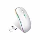 MOUSE WIR LUO LU-3044 BT PRATA