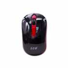 MOUSE WIR LUO LU-3045 PRETO/VERMELHO