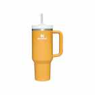 GARRAFA TERMICA STANLEY QUENCHER H2.0 AMARELO 1.18L C/TAMPA E CANUDO